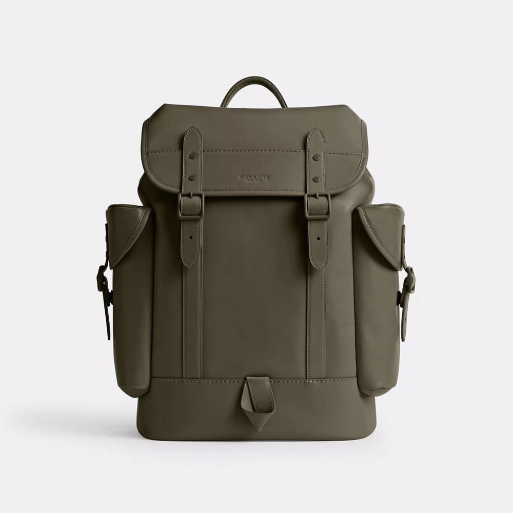 Coach Army Green Hitch Backpack